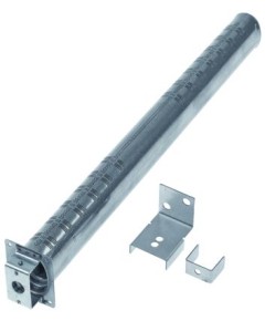 bar burner 1-row L 370mm W 30mm H 40mm flange width 40mm flange length 50mm