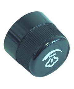 knob steam ? 40mm shaft ? 6x6mm shaft flat square black