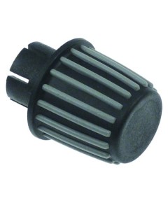 knob ? 50mm black/grey