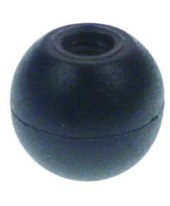 ball handle ? 25mm L 23mm thread M8 black matt