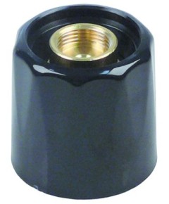 knob ? 53mm L 52mm thread Tr18x4 black