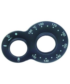 bezel gas regulator t.max. 190°C 120-190°C