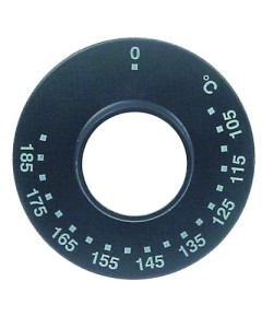bezel thermostat t.max. 185°C 105-185°C