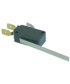 Microswitch lever-operated connection male faston with lever