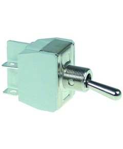 toggle switch thread M12x0.75 2NO 250V 15A ON-OFF male faston 6.3mm