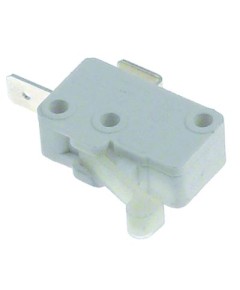 microswitch with lever  250V 16A 1NO connection male faston 6.3mm L 22mm