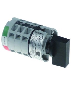 rotary switch 3 1-0-2 sets of contacts 6 type HD1607R012 600V 16A shaft ? 5x5mm