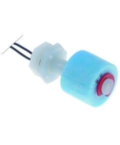 float switch thread M10x1.5 1NO ? 25mm L 50mm mounting ? 11mm 250V 0,5A cable cable length 300mm