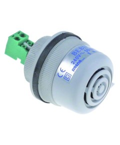 alarm device 240VAC ? 40mm 1 hole fixing mounting thread M12 82dB protection IP54