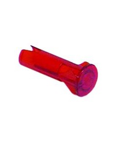 light bulb housing mounting measurements ?10mm red round Qty 1 pcs