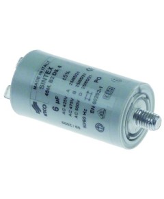 Betriebskondensator Kapazit?t 6µF 425/475/500V kunststoffummantelt Toleranz ± 5% 50/60Hz ? 30mm