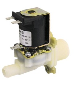 solenoid valve single straight 230VAC inlet 3/4  outlet 14,5mm DN10 t.max. 90°C duty cycle 100%