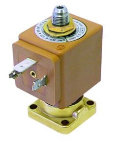 solenoid valve 3-ways 24 VAC DN 2,5mm slide-on receptacle DIN -10 up to 140°C