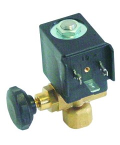 solenoid valve 2-ways 230VAC inlet 1/4  outlet 1/4  controllable