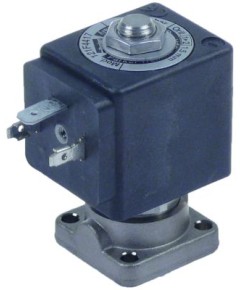 solenoid valve 2-ways 24V DN 1,5mm slide-on receptacle DIN -10 up to 140°C PARKER