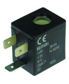 solenoid coil 24VAC 4W SIRAI coil type ZB10A seat ? 10mm