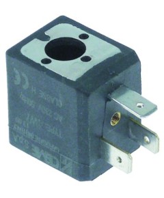 solenoid coil connection male faston 6.3mm CEME 50Hz 230V H 30mm seat ? 10mm voltage AC