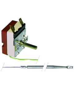 thermostat t.max. 300°C temperature range 60-300°C 1-pole 1NO 16A probe ? 4mm probe L 100mm