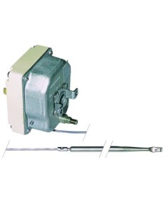 Safety thermostat switch-off temp. 365°C 2-pole 16A probe ? 4mm probe L 120mm