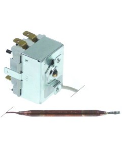 safety thermostat switch-off temp. 155°C 2-pole 2NC 20A probe ? 6mm probe L 92mm
