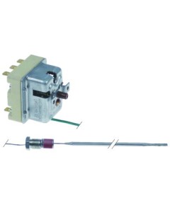 thermostat switch-off temp. 130°C 3-pole 3NC 20A probe ? 3mm probe L 300mm capillary pipe 1500mm