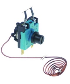 safety thermostat t.max. 106°C 1-pole 1NC 20A probe ? 2,3mm probe L 10mm capillary pipe 300mm