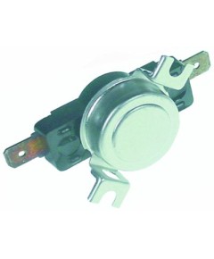 Anlegethermostat LA 40mm Abschalttemp. 80°C 1NC 1-polig 16A Anschluss F6,3 2-Lochbefestigung