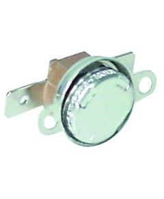 Bi-metal safety thermostat switch-off temp. 120°C 1NC 16A hole distance 23,5mm 2 hole fixing