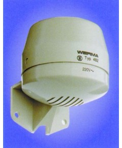 Alarm device screw mounting ? 70mm H 80mm mounting distance 45mm 230VAC protection IP33