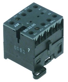 power contactor resistive load 20A 230VAC (AC3/400V) 12A/5.5kW main contacts 4NO