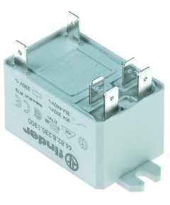 power relays FINDER 230VAC 30A 2NO connection F6.3 bracket mounting manuf. no. 66.82.8.230.0300