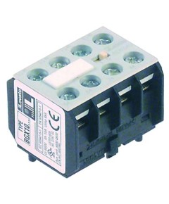 auxiliary contact contacts 2NO/2NC AC1 10A for contactors BG series connection screw