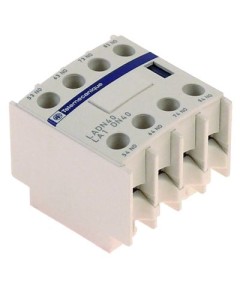 auxiliary contact contacts 2NO/2NC AC15 10A for contactors LC1D connection screw type LADN22