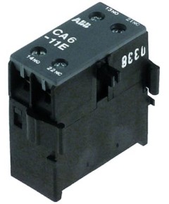 auxiliary contact contacts 1NO/1NC AC1 6A AC15 3A connection screw connection