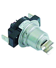 Bi-metal safety thermostat kit switch-off temp. 110°C 1NC 16A connection F6.3