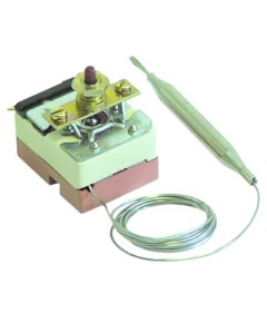 safety thermostat switch-off temp. 98°C 1-pole 16A probe ? 8mm probe L 81mm capillary pipe 1050mm