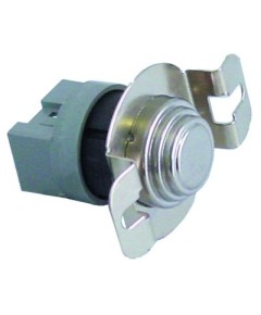 Anlegethermostat LA 40mm Abschalttemp. 60°C 1NO 1-polig 16A Anschluss F6,3 2-Lochbefestigung