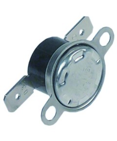 Anlegethermostat LA 23,5mm Abschalttemp. 130°C 1NC 1-polig Anschluss F6,3 2-Lochbefestigung