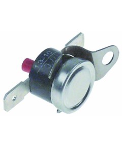 Sicherheits-Anlegethermostat Abschalttemp. 127°C 1NC 1-polig 16A Anschluss F6,3 1-Lochbefestigung