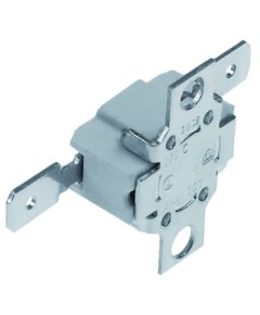 Bi-metal thermostat switch-off temp. 270°C 1NC connection F6.3 1-pole