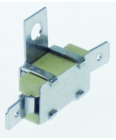 Anlegethermostat Abschalttemp. 250°C 1NC 1-polig 10A 250V Anschluss F6,3 1-Lochbefestigung