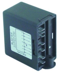 level relay 230V voltage AC 50/60Hz 10A connection F6.3 type RL30/1E/F