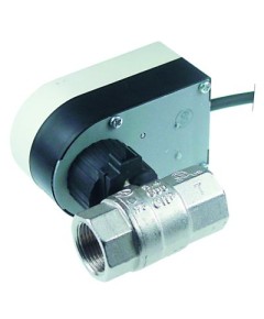 Ball valve inlet 3/4  IT outlet 3/4  IT 230V L 65mm closed off-current connection cable 200mm