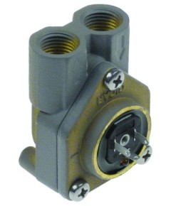 flow meter thread 1/4  brass with LED plug connection with gasket approval NSF