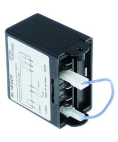 level relay 115V voltage AC 50/60Hz 8A connection male faston 6.3mm type RL1E/2C/F