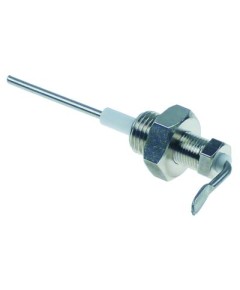 Level electrode 1/4  total length 75mm probe L 54mm connection curved ? 2,5mm