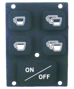 buttons strip buttons 5 L 88mm W 64mm
