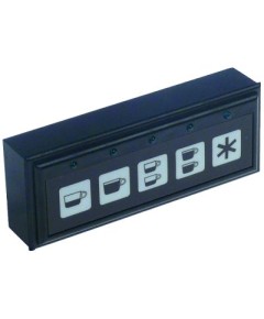 keypad unit buttons 5 black/white edition 1998 lighting LED