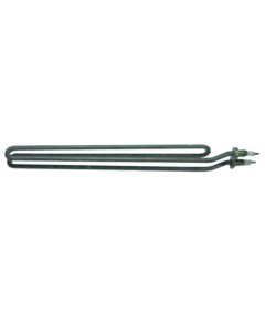 Heating element 2000W 230V L 342mm 2 hole fixing connection M4 thread M12x1 tube ? 8,5mm