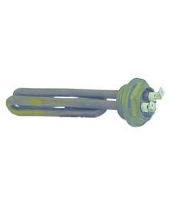 Heating element 1350W 230V L 140mm flange with thread connection 6,3 thread 1